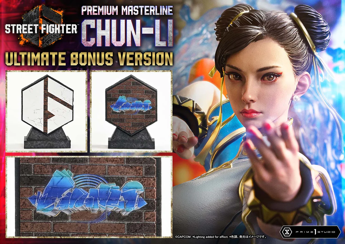 Prime 1 Studio – Premium Masterline Chun-Li 1/4 Scale Statue Street Fighter 6 Licensed Premium Collectible - Image 3