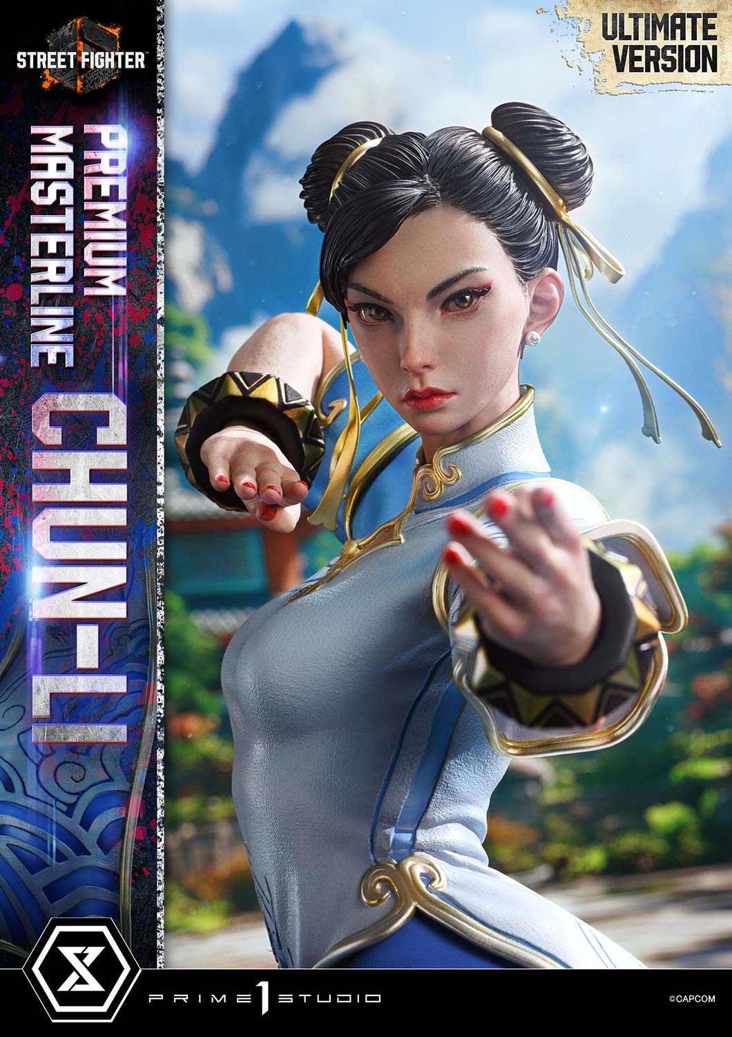 Prime 1 Studio – Premium Masterline Chun-Li 1/4 Scale Statue Street Fighter 6 Licensed Premium Collectible - Image 5