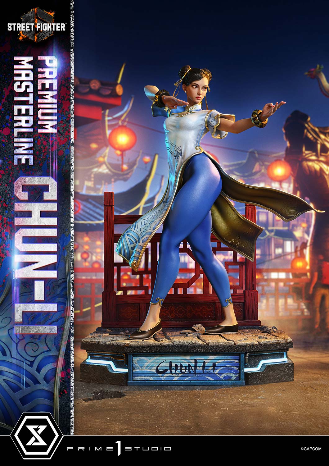 Prime 1 Studio – Premium Masterline Chun-Li 1/4 Scale Statue Street Fighter 6 Licensed Premium Collectible - Image 7