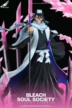 Kuchiki Byakuya Bleach 1/4 Scale TOPGK Statue - Time Studio