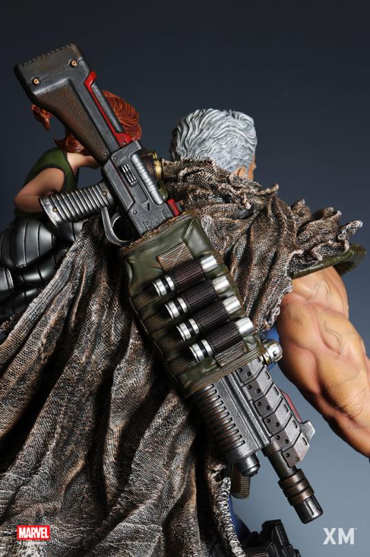 Marvel X-Men Cable with Hope 1/4 Scale Statue – XM Studios Limited Edition Premium Collectible Diorama - Image 14