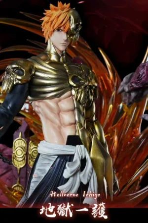 Alternative view of BLEACH – Hollowfied Ichigo Kurosaki LED 1/5 Scale Statue – Hxheng × Cheng Studio