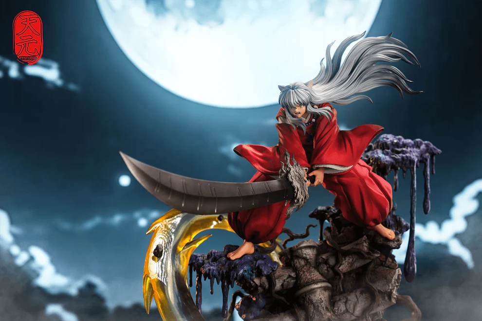 Inuyasha – Tessaiga Wind Scar 1/6 Scale Statue – TY Studio - Image 3