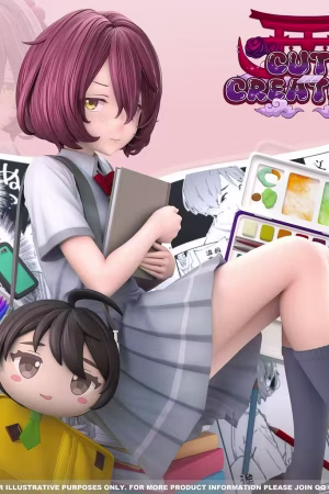Cute Creators Studio – Komari Chika Too Many Losing Heroines! | 1/6 Scale Resin Statue