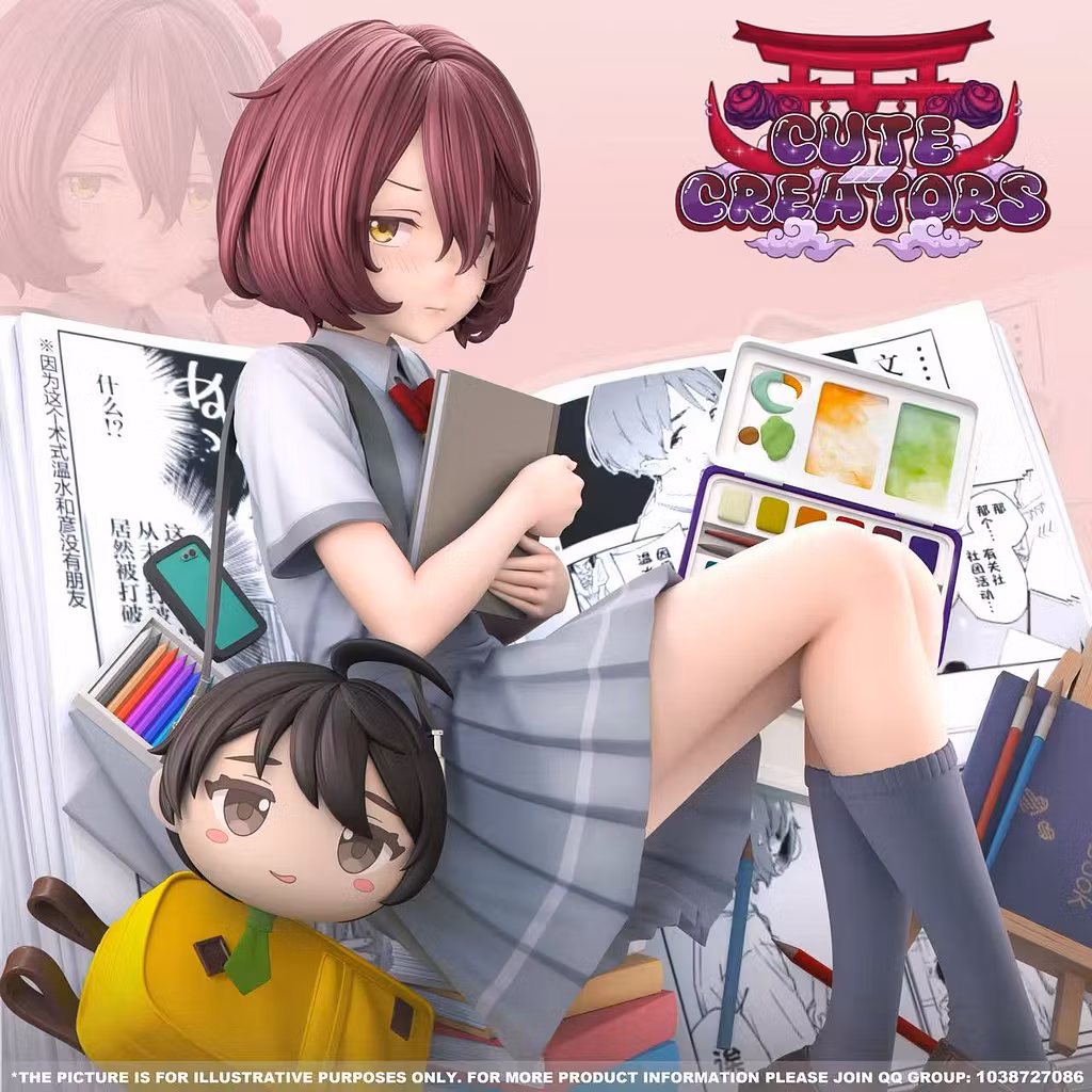 Cute Creators Studio – Komari Chika Too Many Losing Heroines! | 1/6 Scale Resin Statue