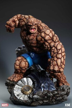 Alternative view of Marvel Fantastic Four The Thing 1/4 Scale Statue – XM Studios Limited Edition Premium Collectible Diorama