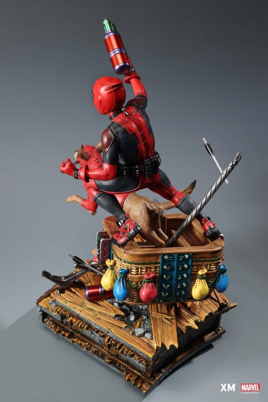 Marvel Kidpool and Dogpool 1/4 Scale Statue – XM Studios Limited Edition Deadpool Universe Collectible - Image 8