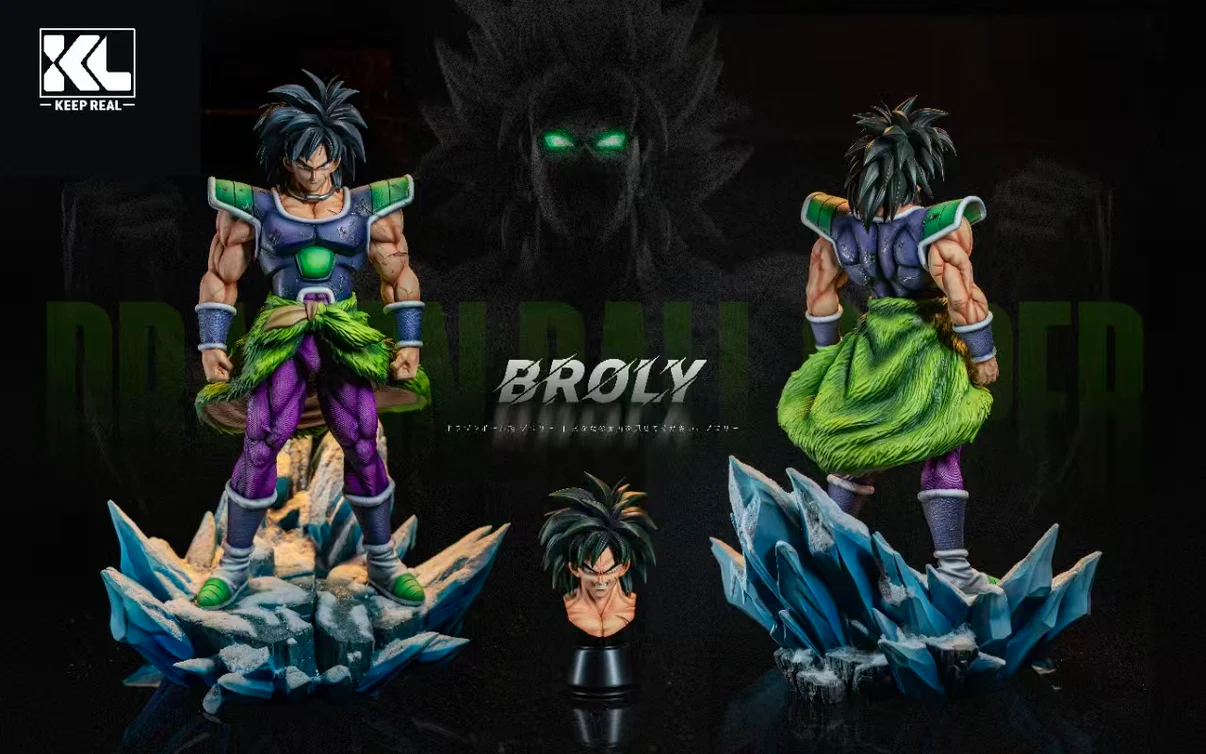 Keepreal Studio – Broly Dragon Ball Premium Resin Statue (1/6 & 1/4 Scale) - Image 6