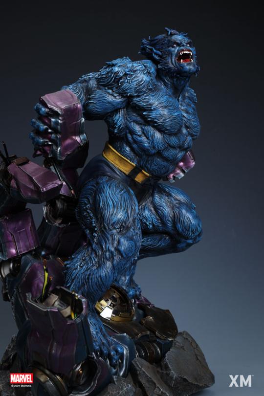 Marvel Beast 1/4 Scale Statue – XM Studios X-Men Limited Edition Premium Collectible Diorama - Image 5