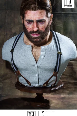 Sick Version Arthur Morgan 1/1 Bust Red Dead Redemption - YJ Studio