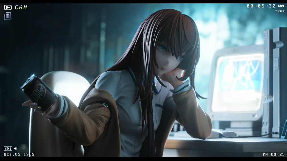 Steins;Gate – Kurisu Makise “Future Gadget Lab” 1/6 Scale GK Statue – HuiXiang Studio Limited Edition - Image 8