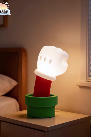 Alternative view of Glow Story Studio – Mario Night Light Super Mario Silicone LED Collectible Lamp