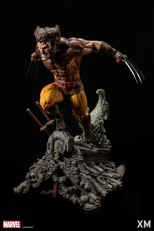 Marvel -Wolverine (Brown Suit Version) 1/4 Scale Statue – XM Studio - Image 6