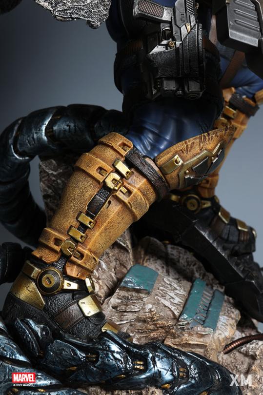 Marvel X-Men Cable with Hope 1/4 Scale Statue – XM Studios Limited Edition Premium Collectible Diorama - Image 12