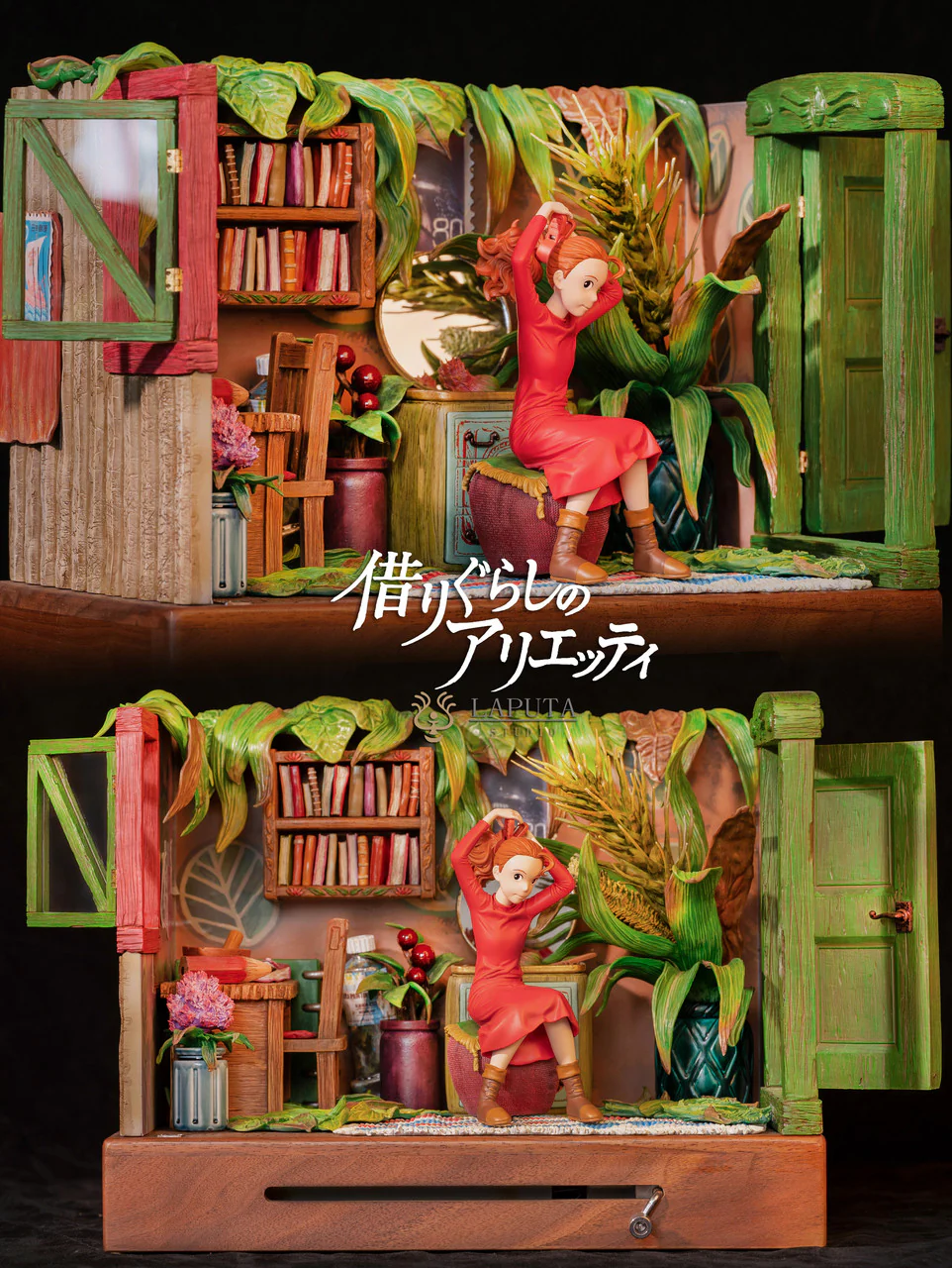 The Secret World of Arrietty – Arrietty Diorama Statue – Laputa Studio - Image 9
