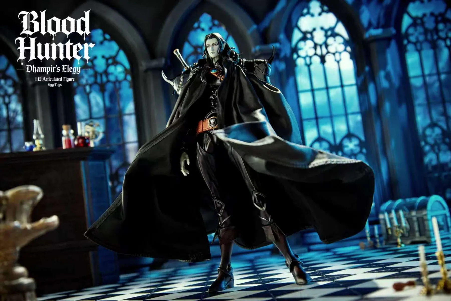 EGGTOYS – Blood Hunter: Dhampir’s Elegy Vampire Hunter D 1/12 Scale Licensed Action Figure - Image 5