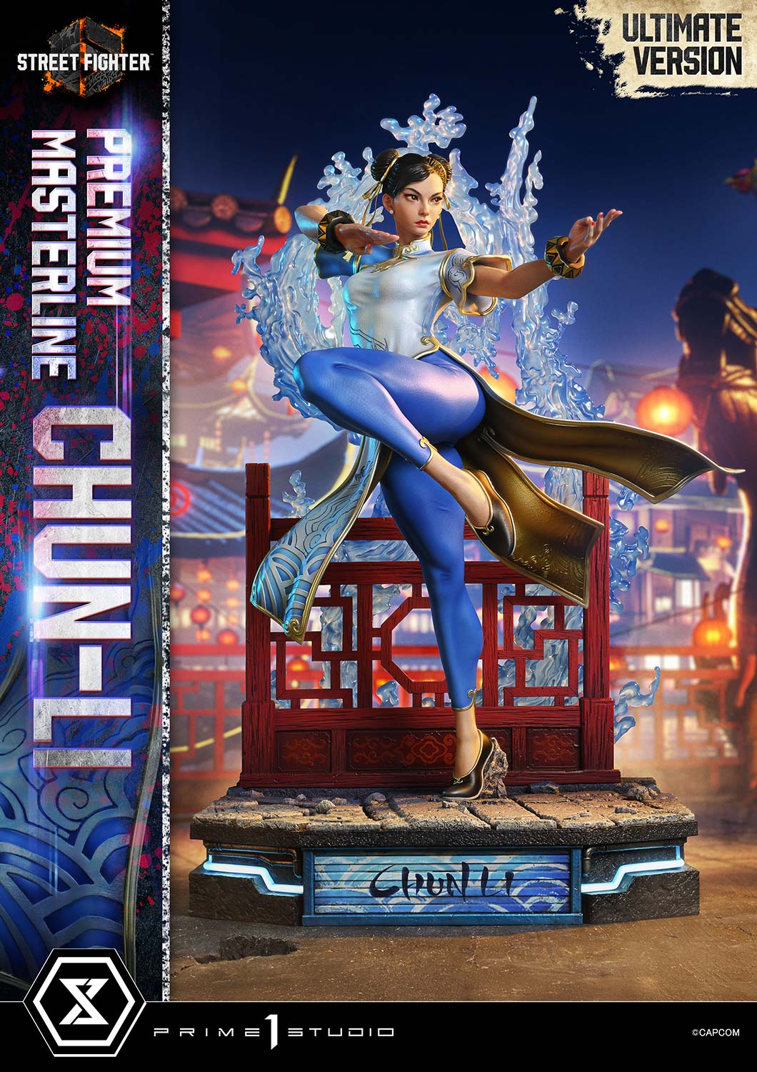 Prime 1 Studio – Premium Masterline Chun-Li 1/4 Scale Statue Street Fighter 6 Licensed Premium Collectible - Image 12