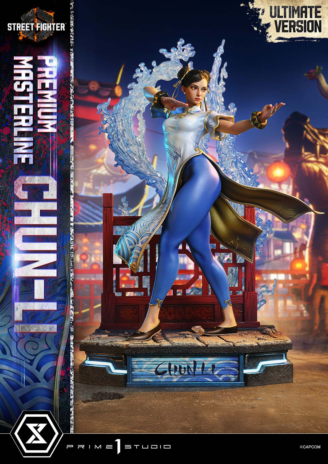 Prime 1 Studio – Premium Masterline Chun-Li 1/4 Scale Statue Street Fighter 6 Licensed Premium Collectible - Image 13