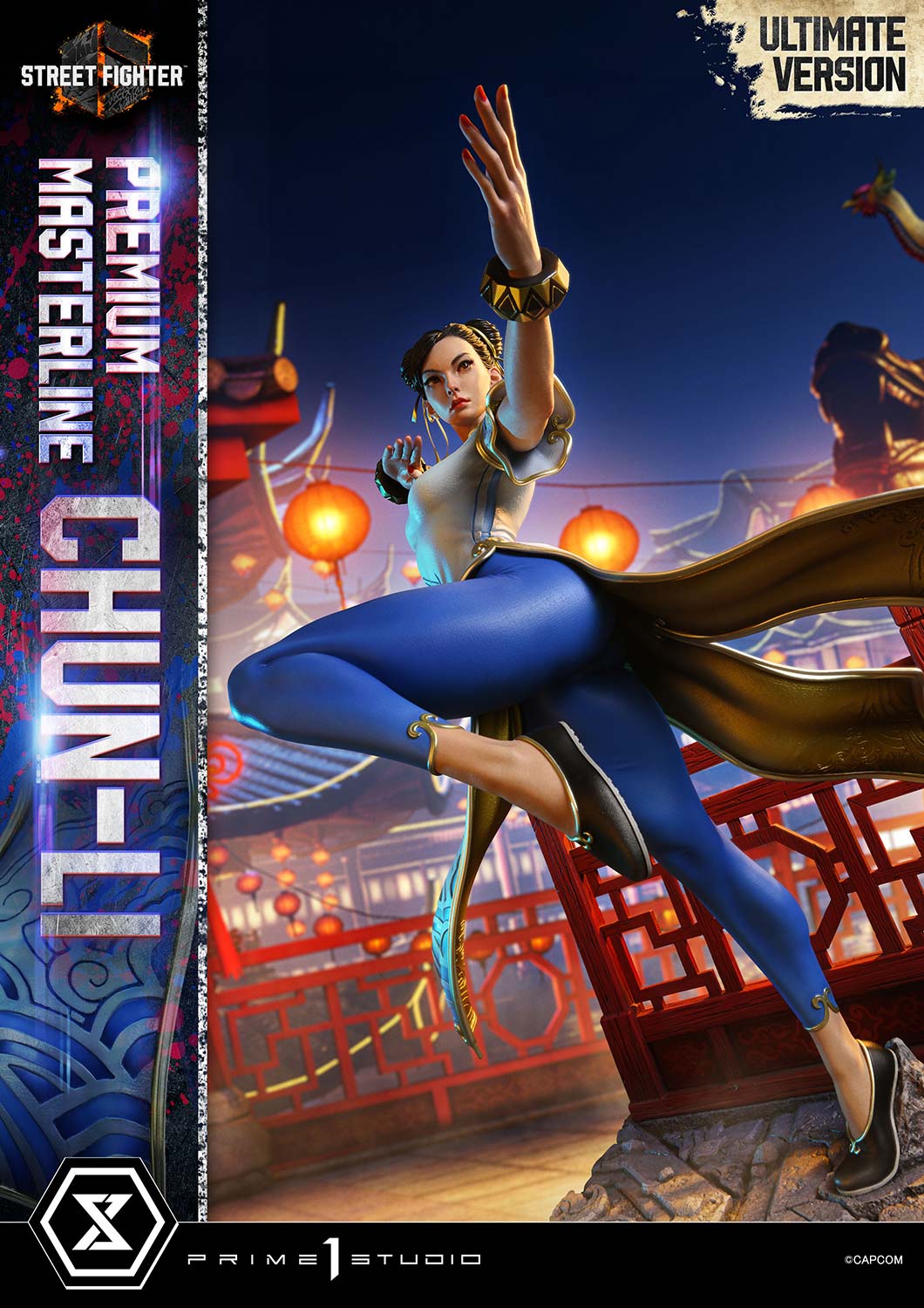 Prime 1 Studio – Premium Masterline Chun-Li 1/4 Scale Statue Street Fighter 6 Licensed Premium Collectible - Image 14