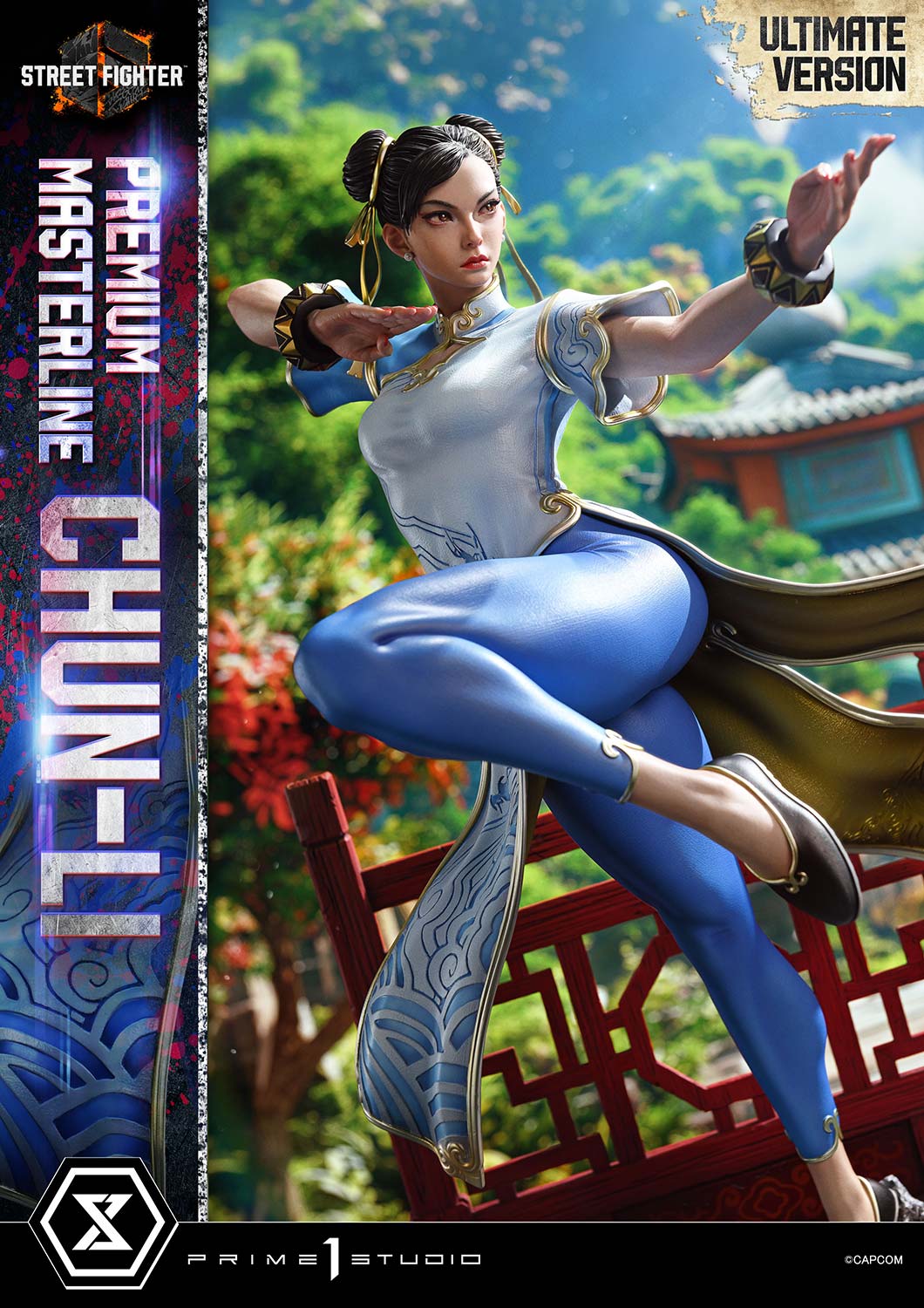Prime 1 Studio – Premium Masterline Chun-Li 1/4 Scale Statue Street Fighter 6 Licensed Premium Collectible