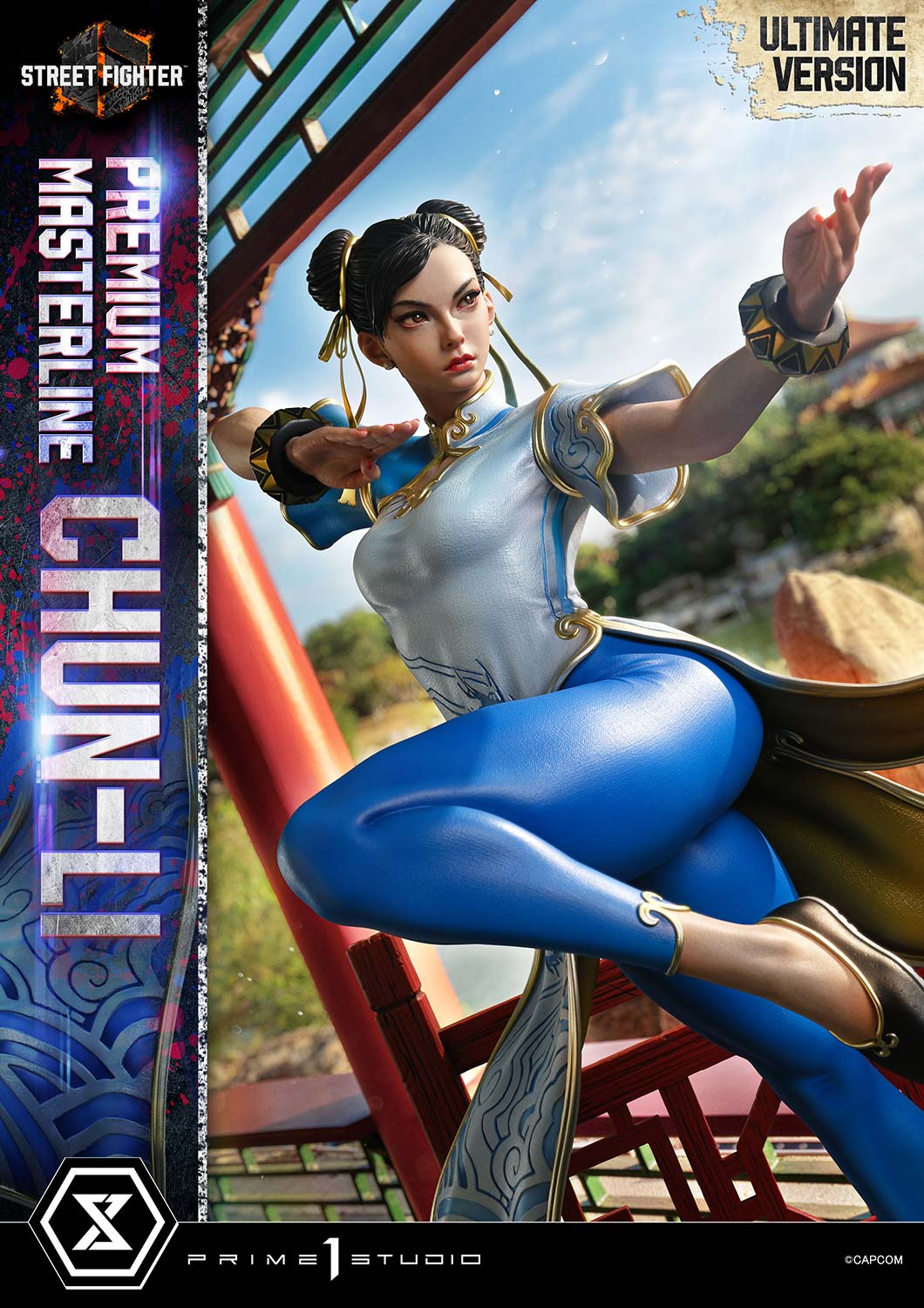 Prime 1 Studio – Premium Masterline Chun-Li 1/4 Scale Statue Street Fighter 6 Licensed Premium Collectible - Image 20
