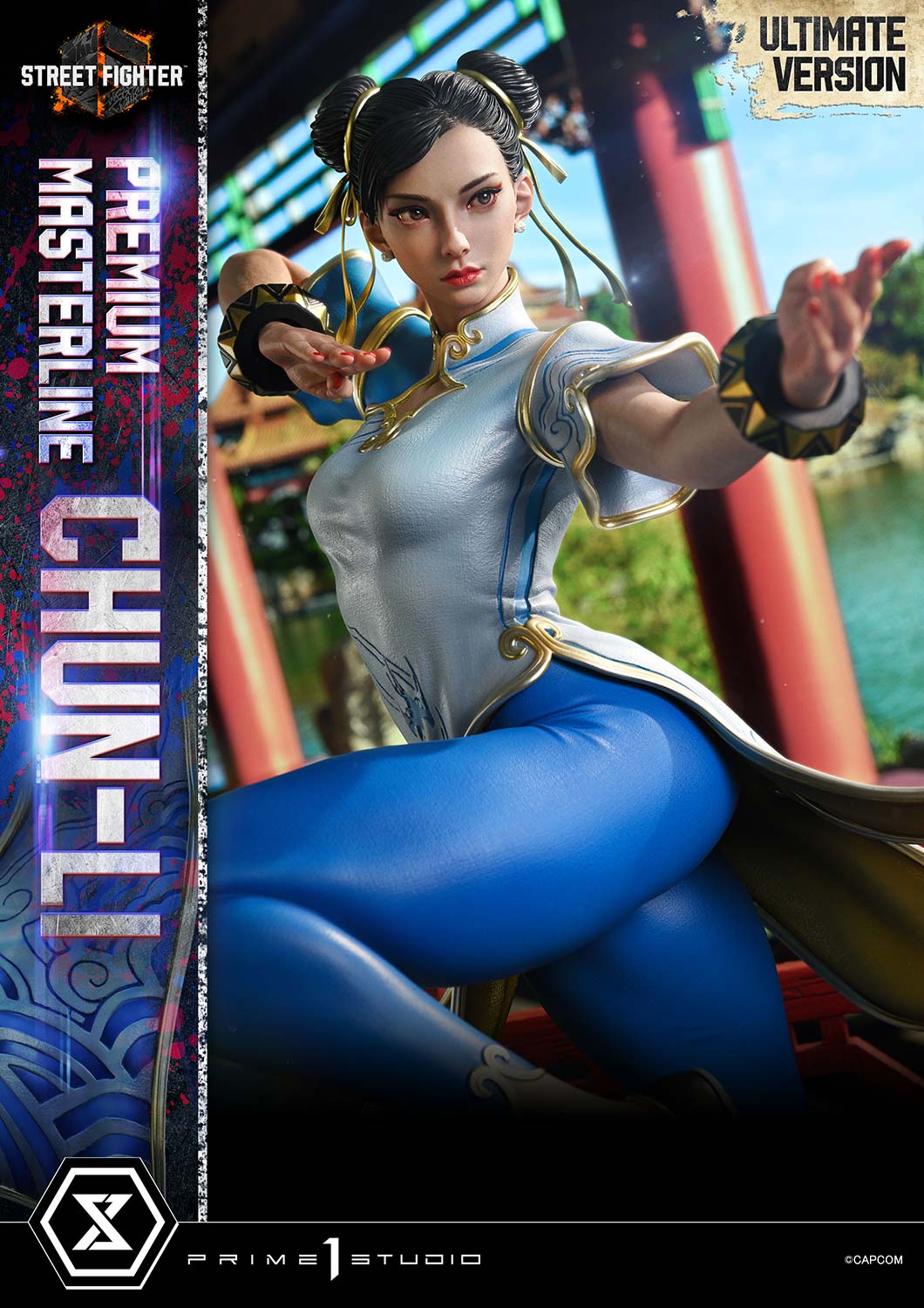 Prime 1 Studio – Premium Masterline Chun-Li 1/4 Scale Statue Street Fighter 6 Licensed Premium Collectible - Image 21