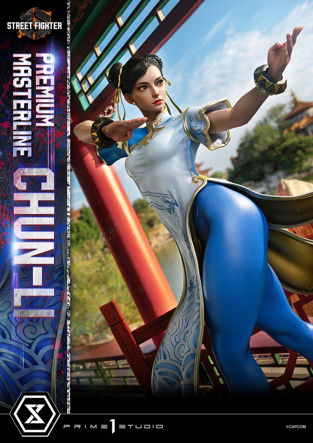 Prime 1 Studio – Premium Masterline Chun-Li 1/4 Scale Statue Street Fighter 6 Licensed Premium Collectible - Image 26
