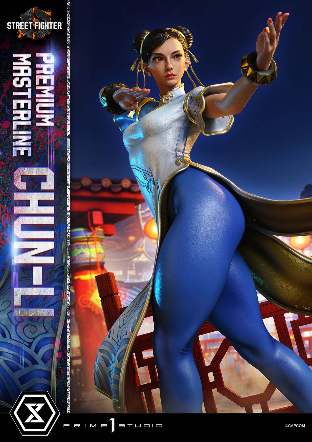 Prime 1 Studio – Premium Masterline Chun-Li 1/4 Scale Statue Street Fighter 6 Licensed Premium Collectible - Image 28