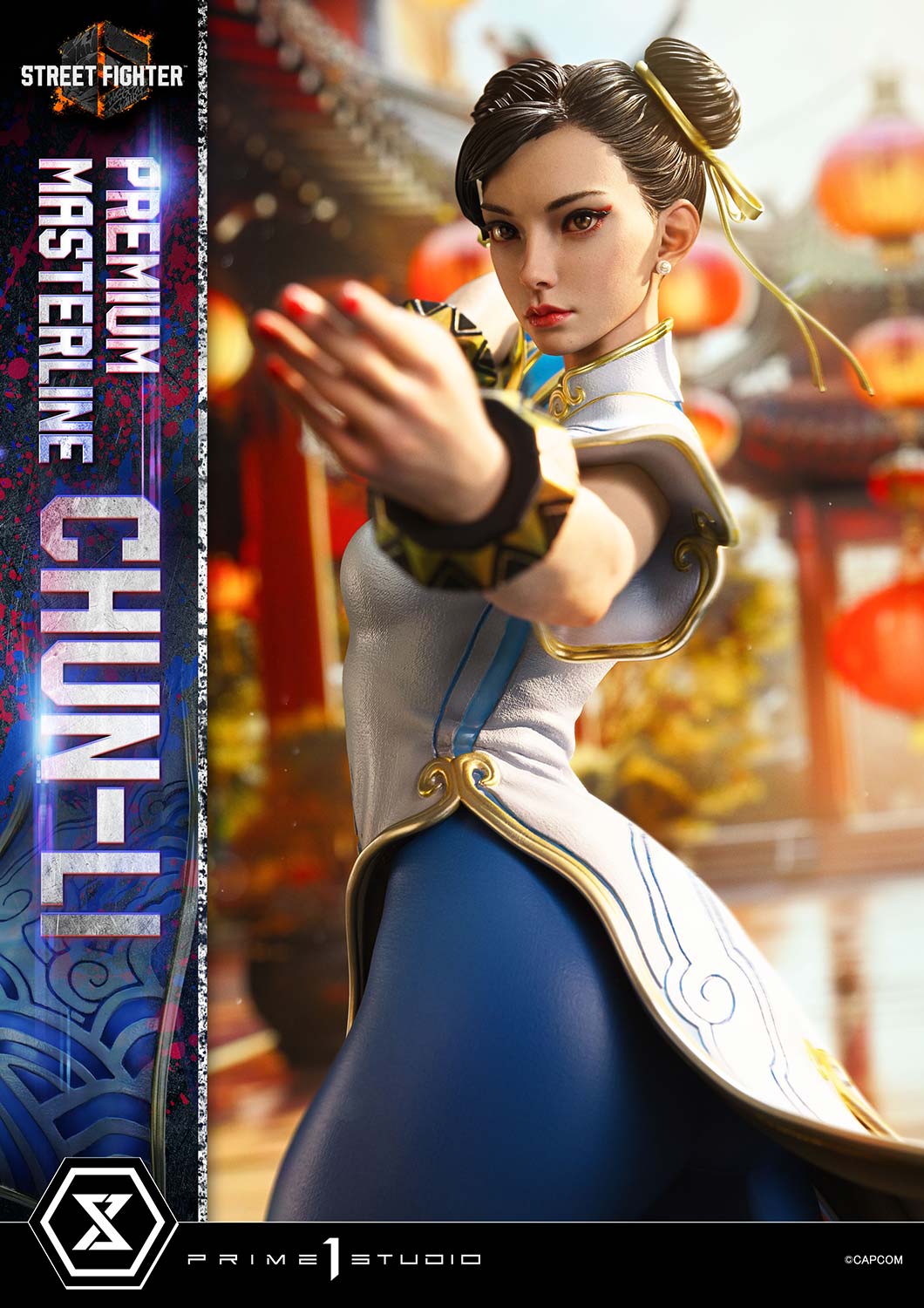 Prime 1 Studio – Premium Masterline Chun-Li 1/4 Scale Statue Street Fighter 6 Licensed Premium Collectible - Image 30