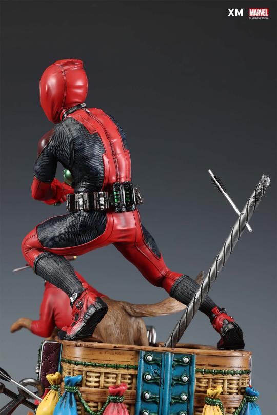 Marvel Kidpool and Dogpool 1/4 Scale Statue – XM Studios Limited Edition Deadpool Universe Collectible - Image 7