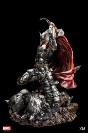 Alternative view of Marvel Modern Thor 1/4 Scale Premium Statue – XM Studios Limited Edition Collectible Diorama