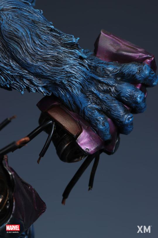 Marvel Beast 1/4 Scale Statue – XM Studios X-Men Limited Edition Premium Collectible Diorama - Image 7