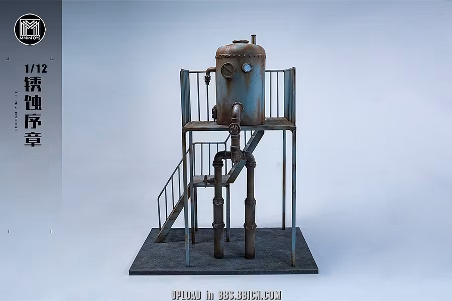MMMTOYS – 1/12 “The Rust Prologue” M2607 Licensed Metal Diorama Display Piece - Image 6