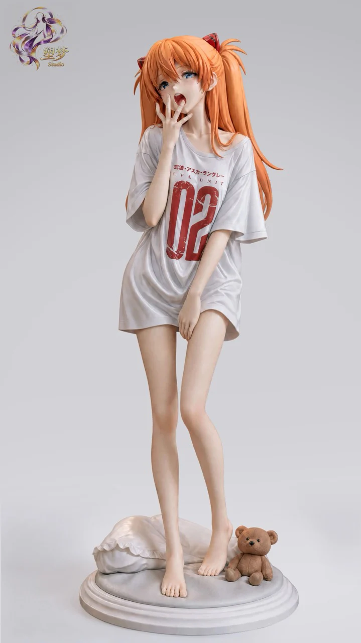 SuMeng Studio – Pajama Asuka Langley Soryu Neon Genesis Evangelion 1/6 Scale Resin Statue
