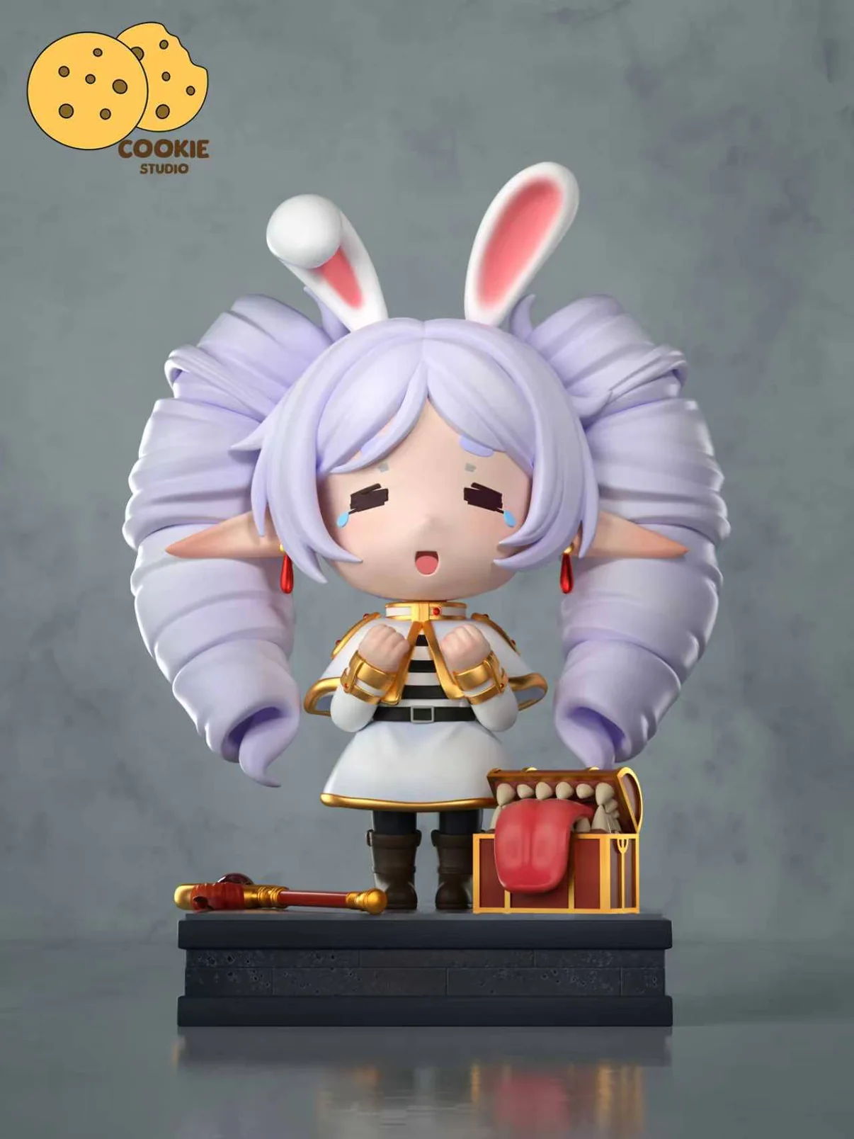 Frieren Rabbit Ears Frieren: Beyond Journey’s End | 1/6 Scale Collectible Statue - Cookie Studio - Image 5