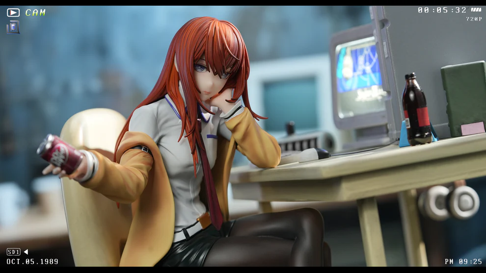 Steins;Gate – Kurisu Makise “Future Gadget Lab” 1/6 Scale GK Statue – HuiXiang Studio Limited Edition - Image 3