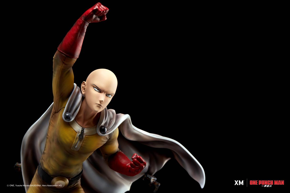 One Punch Man Saitama 1/4 Scale Statue – XM Studios Limited Edition Premium Collectible Diorama - Image 5