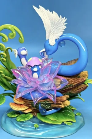 Xing Luo Bao Hui She Studio – Dragonair Ecological Scene Pokémon | 1/20 Scale Resin Diorama