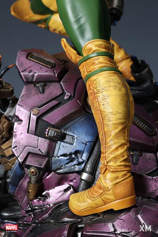 Marvel Rogue 1/4 Scale Statue – XM Studios Limited Edition X-Men Premium Collectible Diorama - Image 10