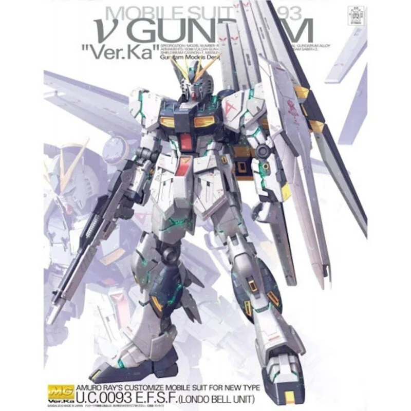 Bandai - Gundam Gunpla MG 1/100 RX-93 V gundam Ver.Ka