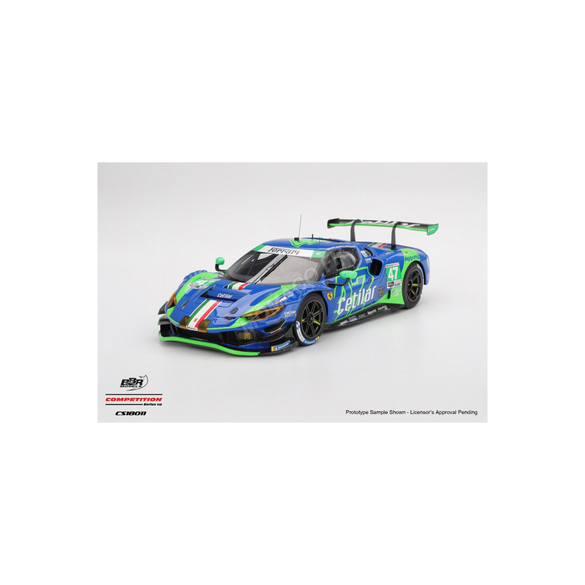 Ferrari 296 gt3 47 cetilar racing imsa 24h de daytona 2025 Die cast