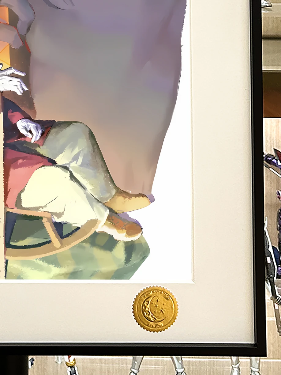 JoJo’s Bizarre Adventure – Joseph Joestar – Black Matte Metal Frame Edition – Xingkong Studio - Image 4