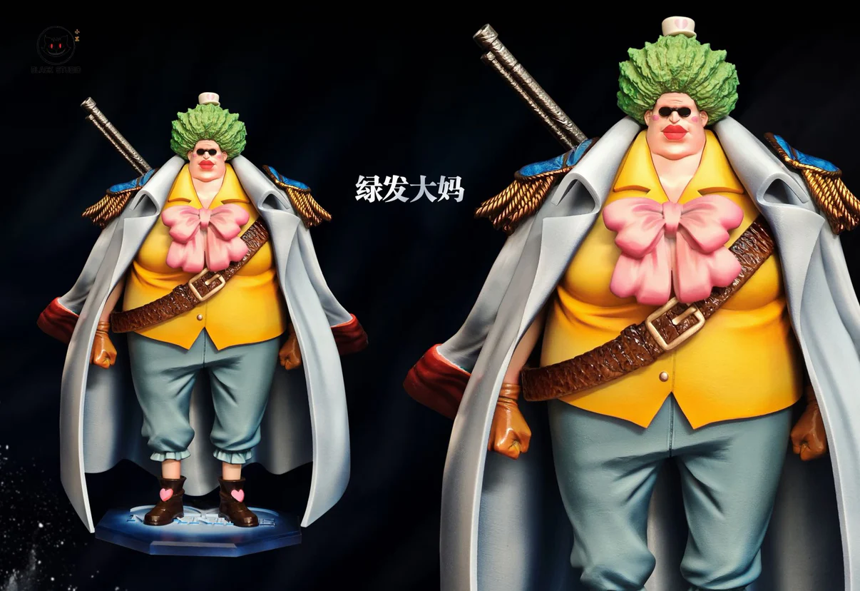 Black Studio – High Ranking Marines One Piece Dual Character Marine Officer Resin Statue Set