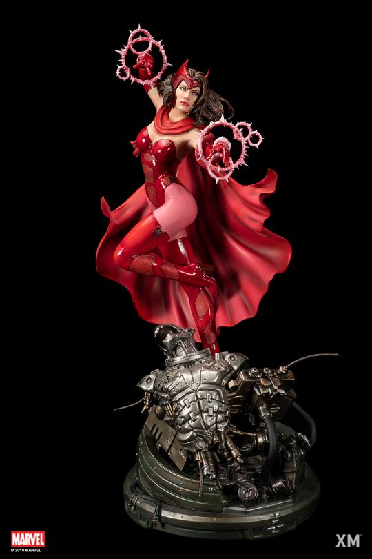 Marvel Scarlet Witch 1/4 Scale Statue – XM Studios Limited Edition Premium Collectible Diorama