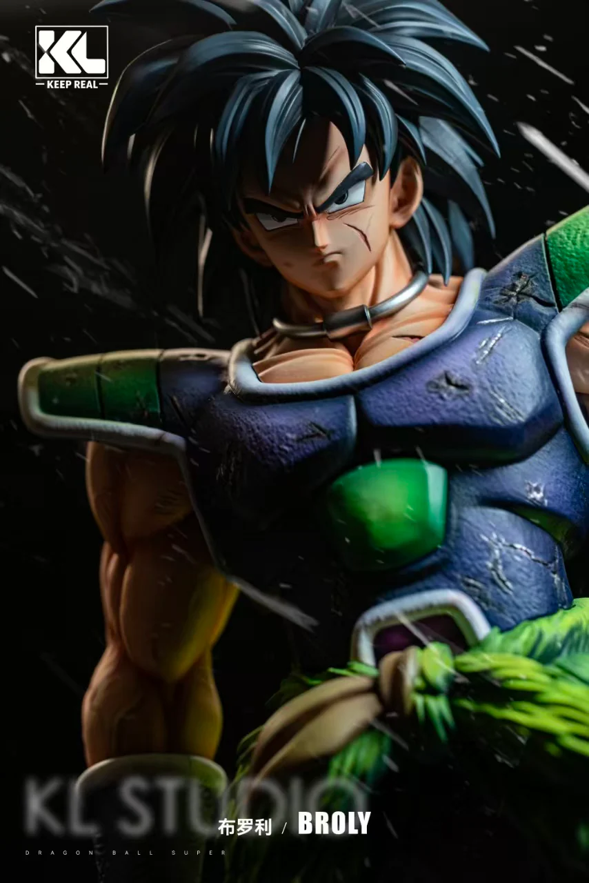 Keepreal Studio – Broly Dragon Ball Premium Resin Statue (1/6 & 1/4 Scale) - Image 7