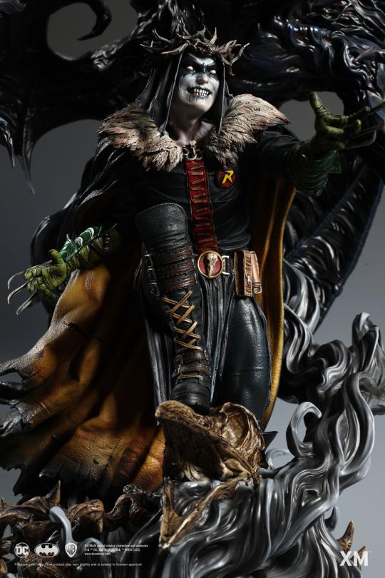 DC Dark Nights: Death Metal Robin King 1/4 Scale Statue – XM Studios Limited Edition Dark Multiverse Collectible - Image 7