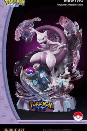 Alternative view of Pokémon – Mewtwo Statue – UNiQUE ART Studio