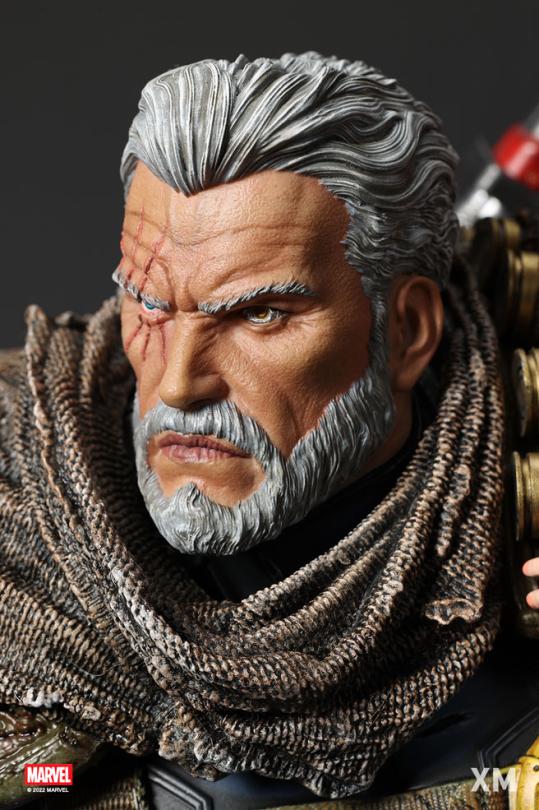 Marvel X-Men Cable with Hope 1/4 Scale Statue – XM Studios Limited Edition Premium Collectible Diorama - Image 6