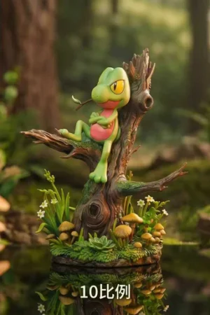 Treecko Pokémon Multi-Scale Edition Statue - PocketPals Studio