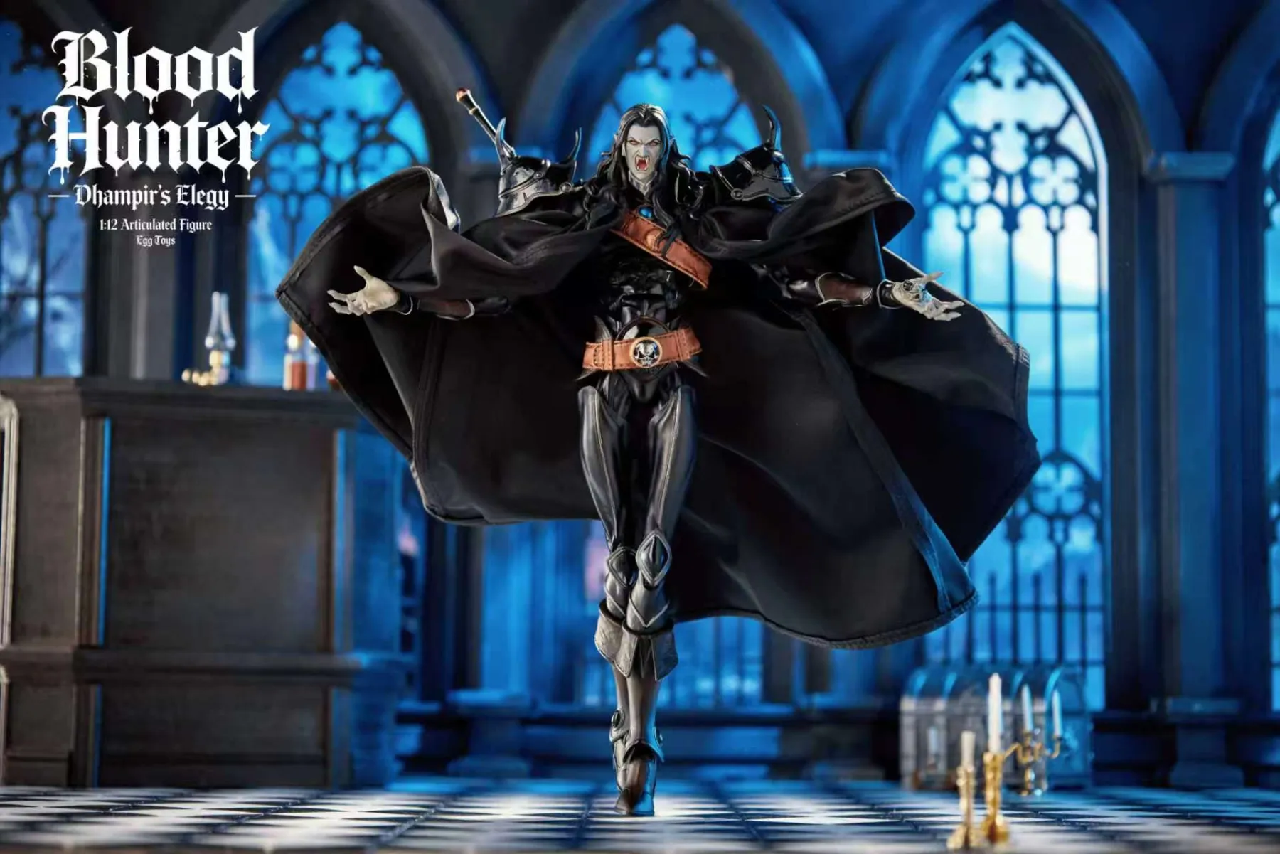 EGGTOYS – Blood Hunter: Dhampir’s Elegy Vampire Hunter D 1/12 Scale Licensed Action Figure - Image 6